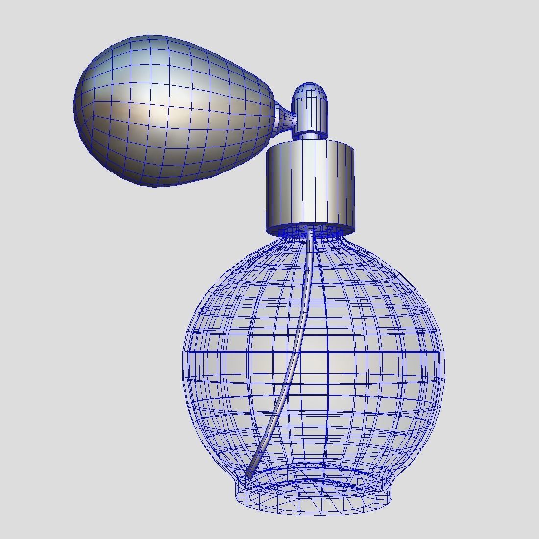 Perfume Bottle Low-poly 3D model_9