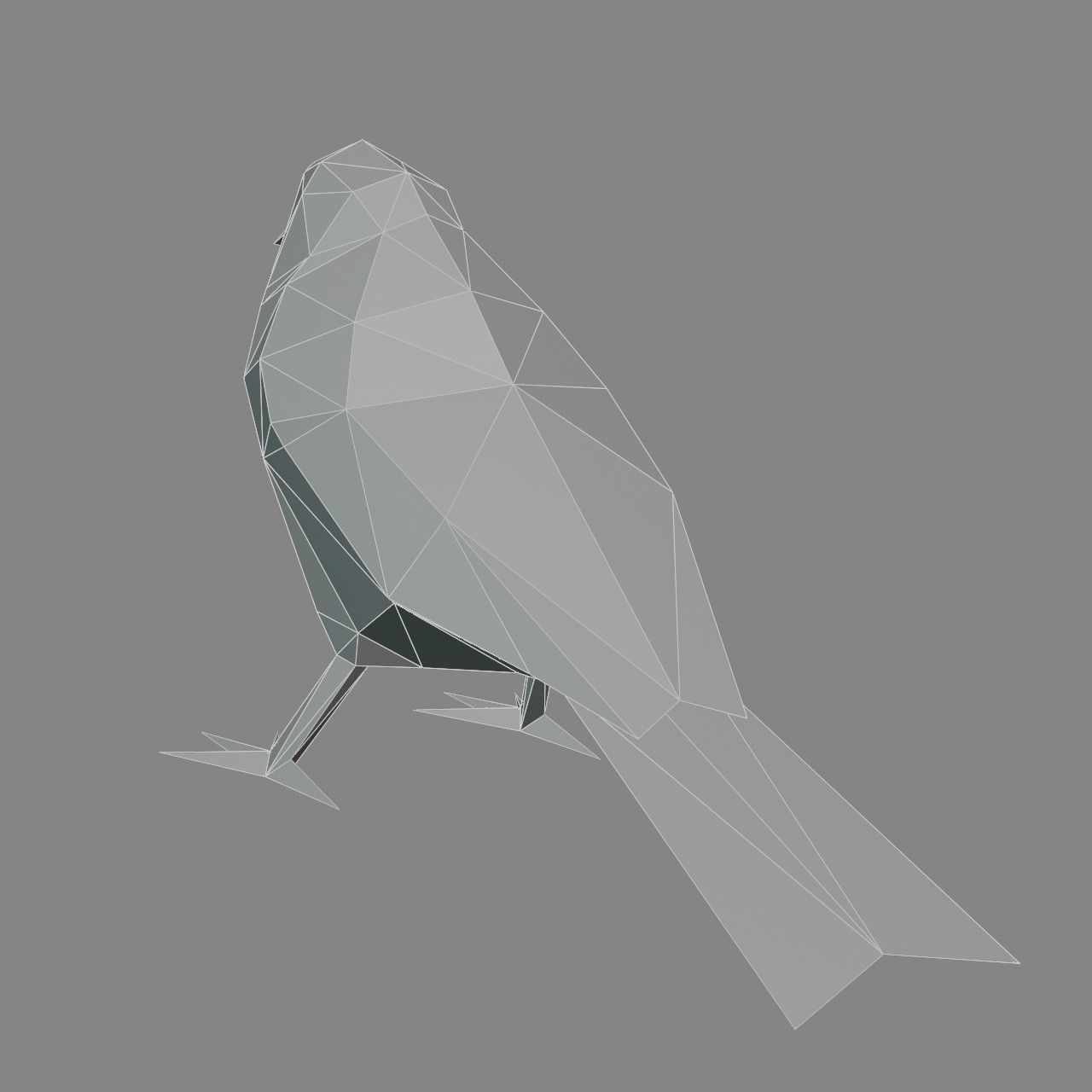 Bird - Tit 3D print model_5