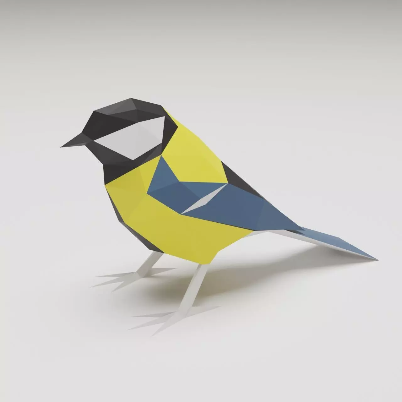 Bird - Tit 3D print model_0