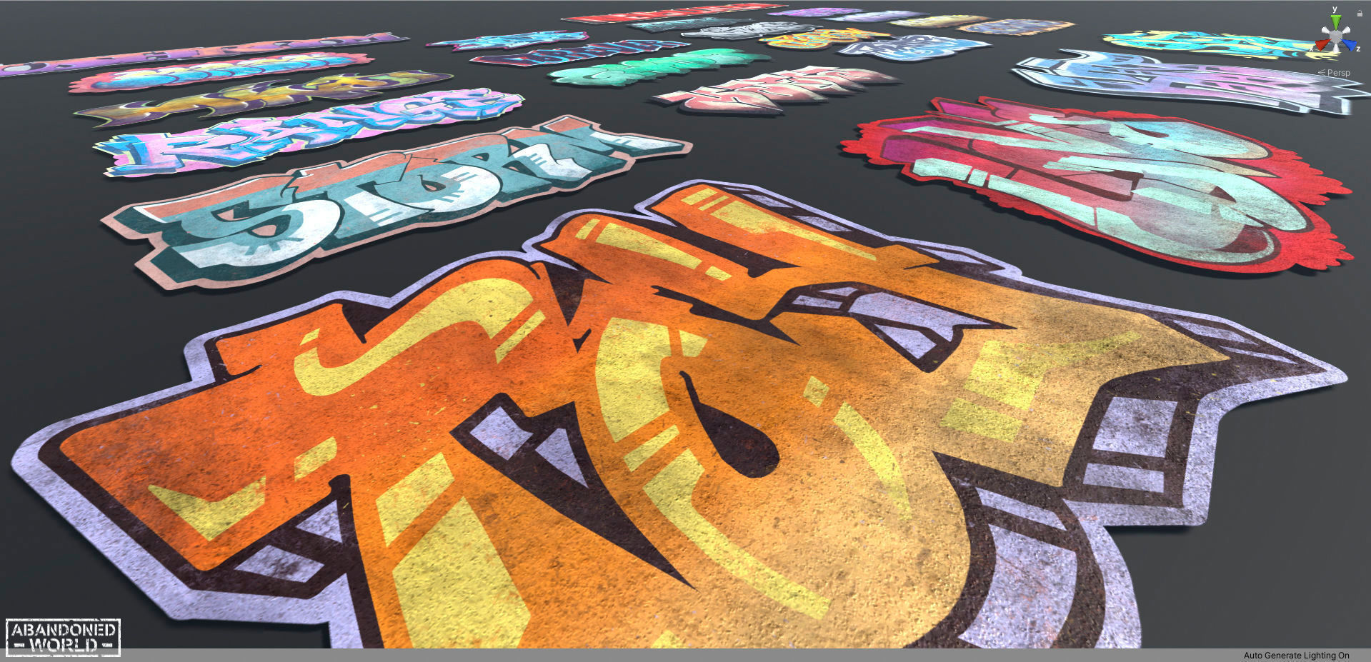 Graffiti Pack Decals III Texture_10