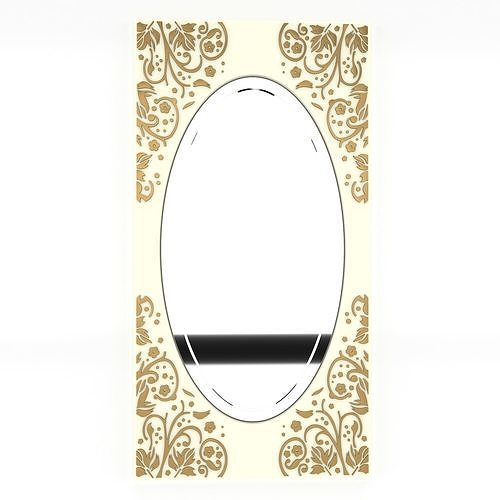 Decorative Mirror 3D model