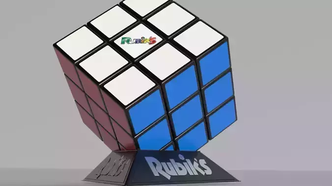 Rubiks cube 3D model