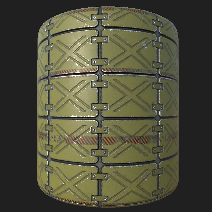 Sci-Fi military plates
