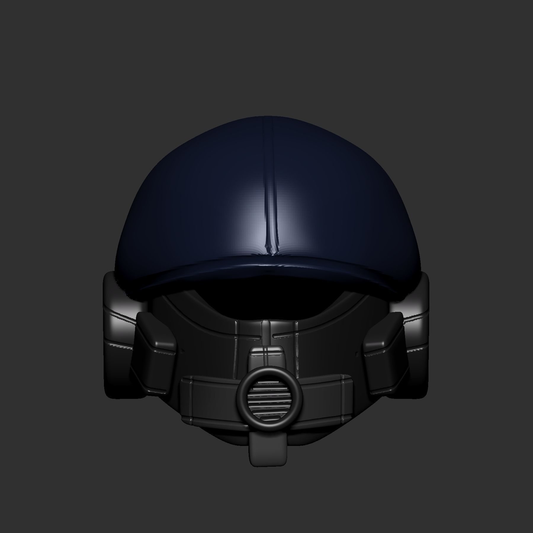 helmet high poly sculpt 3d printable ver 7 3D model 3D model_1