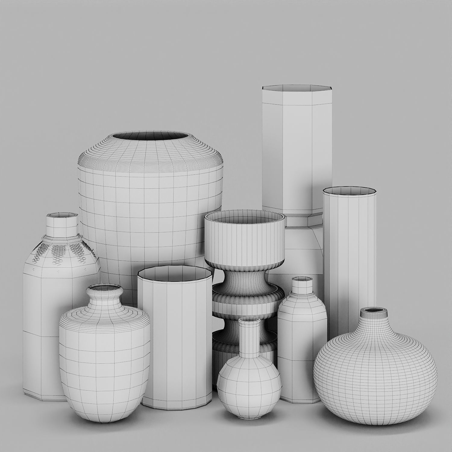 Decorative Set No3 3D model_16