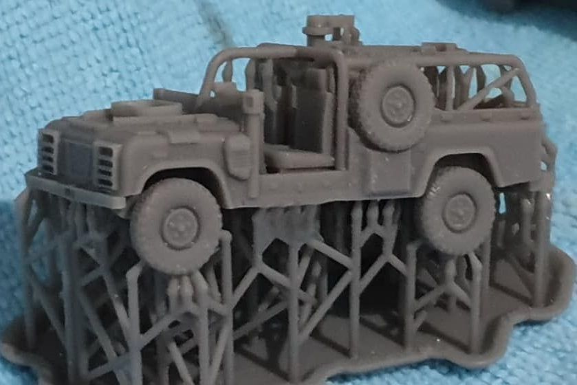 9 Modern British Army Medium Utility LR vehicles 3D print model_10