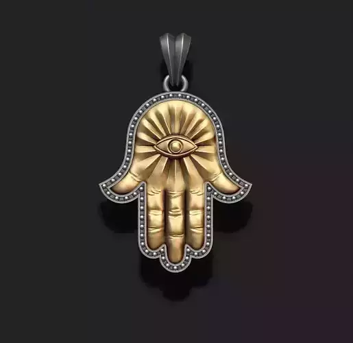 Hamsa pendant