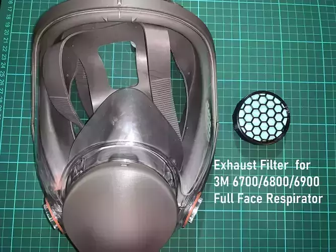 3M 6700 6800 Full Face Respirator Exhaust Filter HALF PRICE SALE