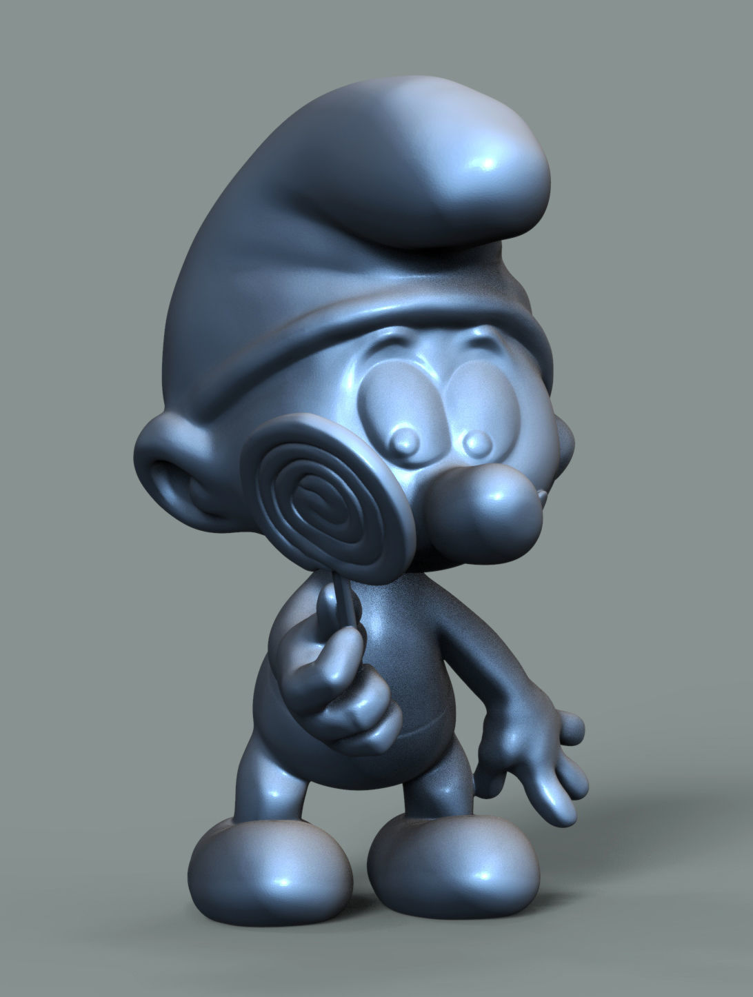 Smurf 3d printing 3D print model_2