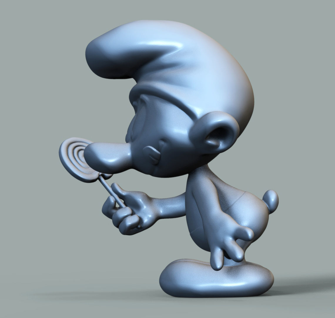 Smurf 3d printing 3D print model_1