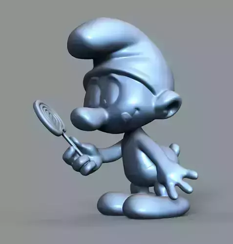 Smurf 3d printing 3D print model