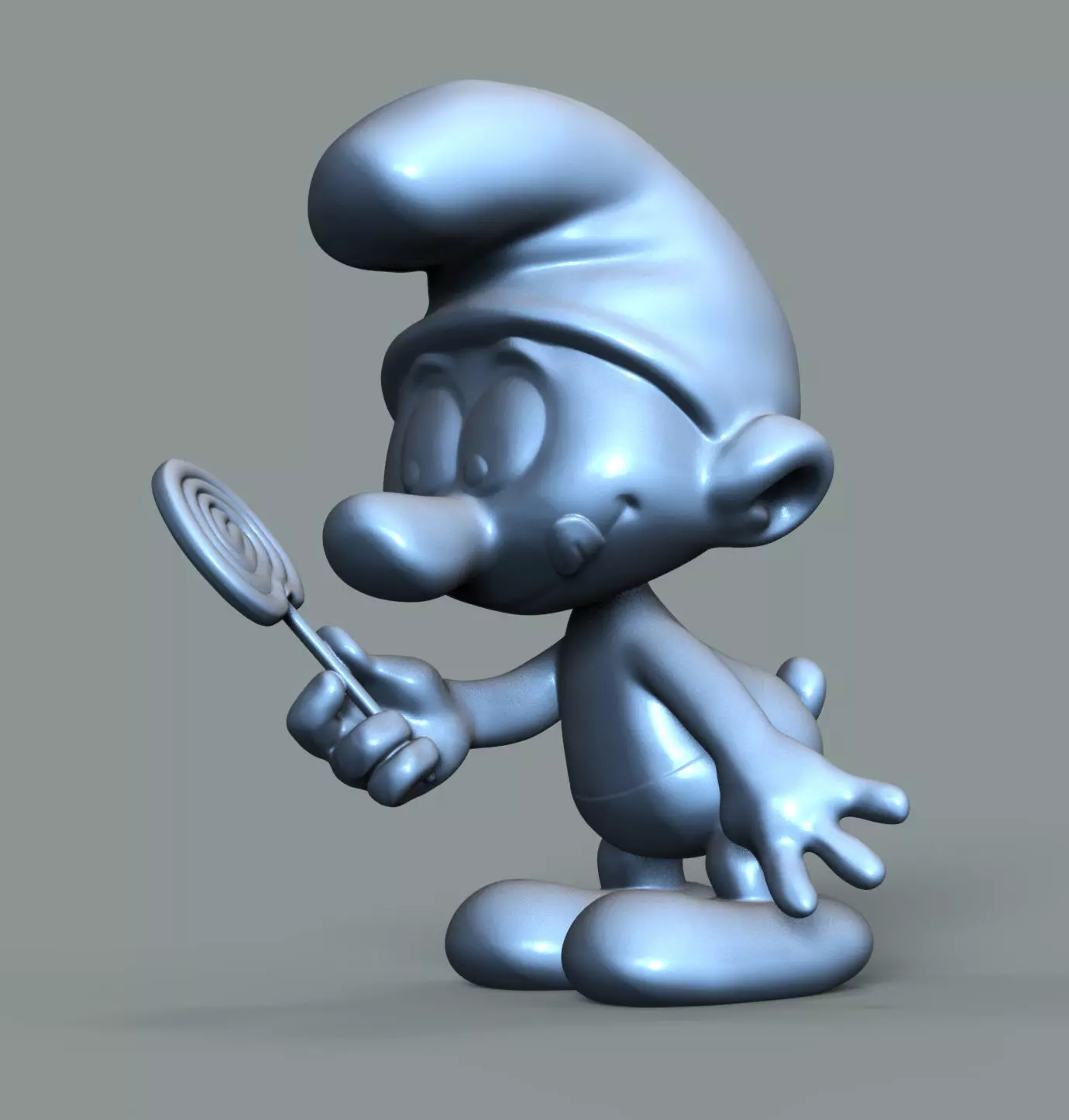 Smurf 3d printing 3D print model_0