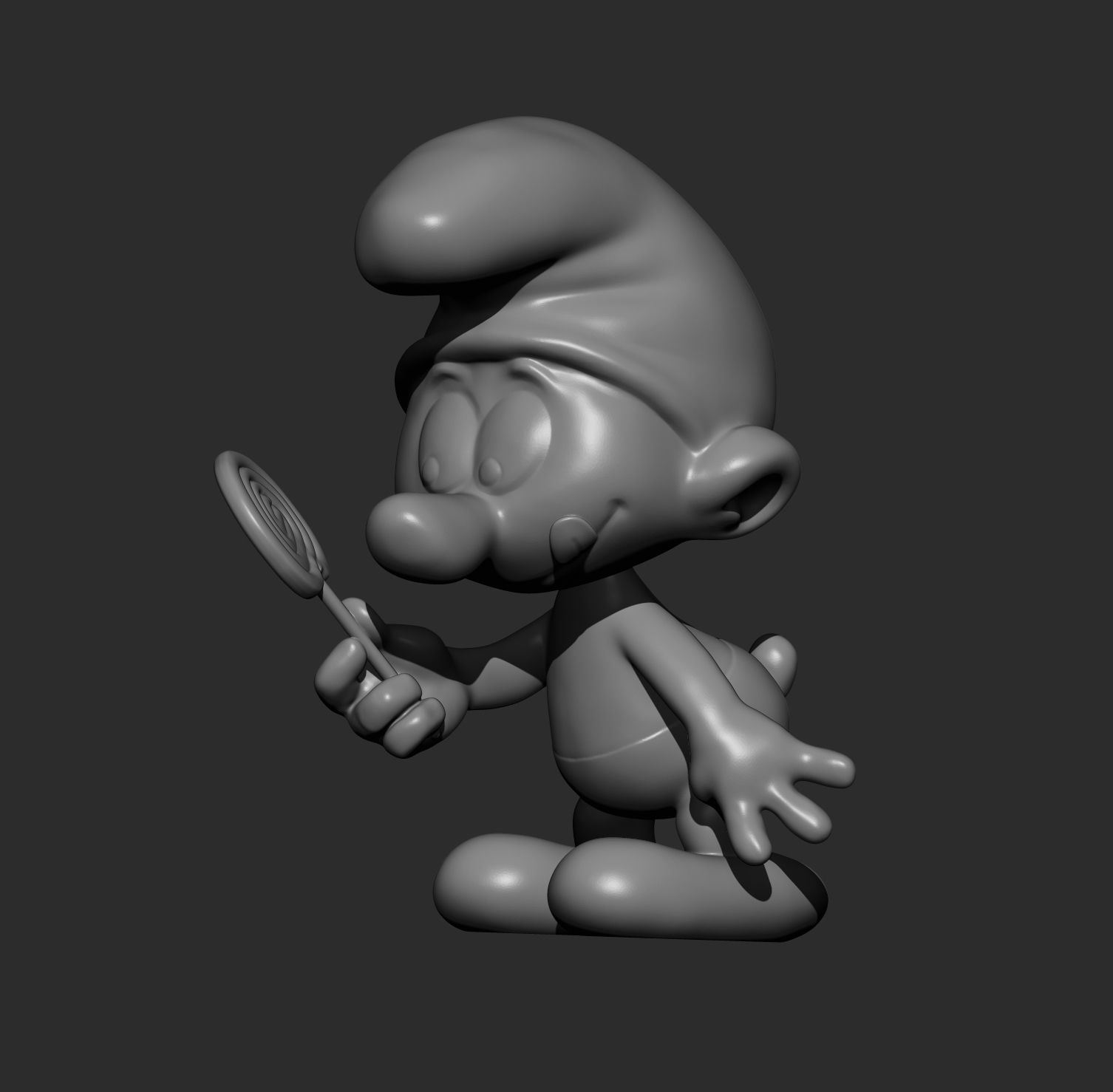 Smurf 3d printing 3D print model_7