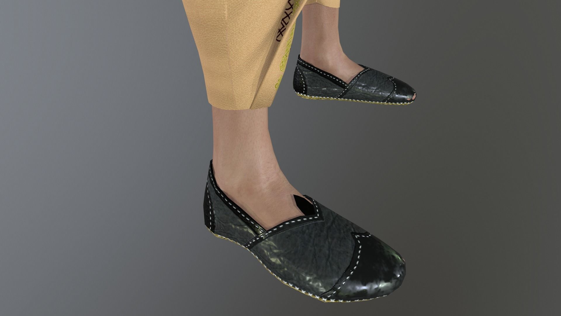 BHISMA THE WARRIOR Low-poly 3D model_11