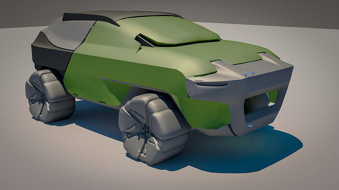 ztr rover 08 3D model