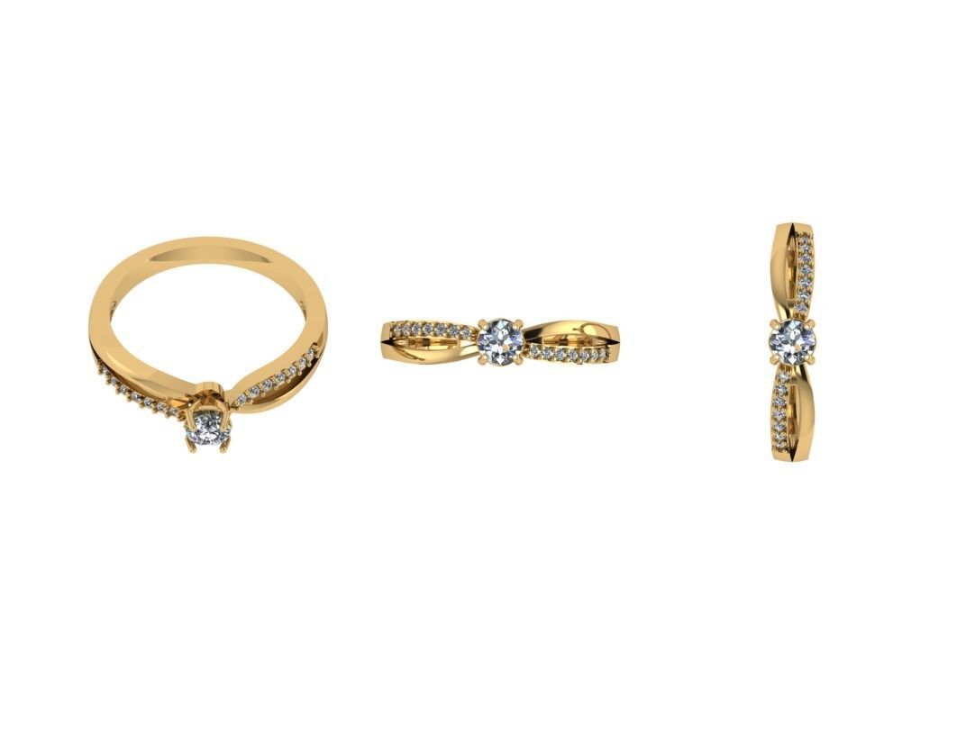 RING DIAMOND 500 FILE 3D print model_3