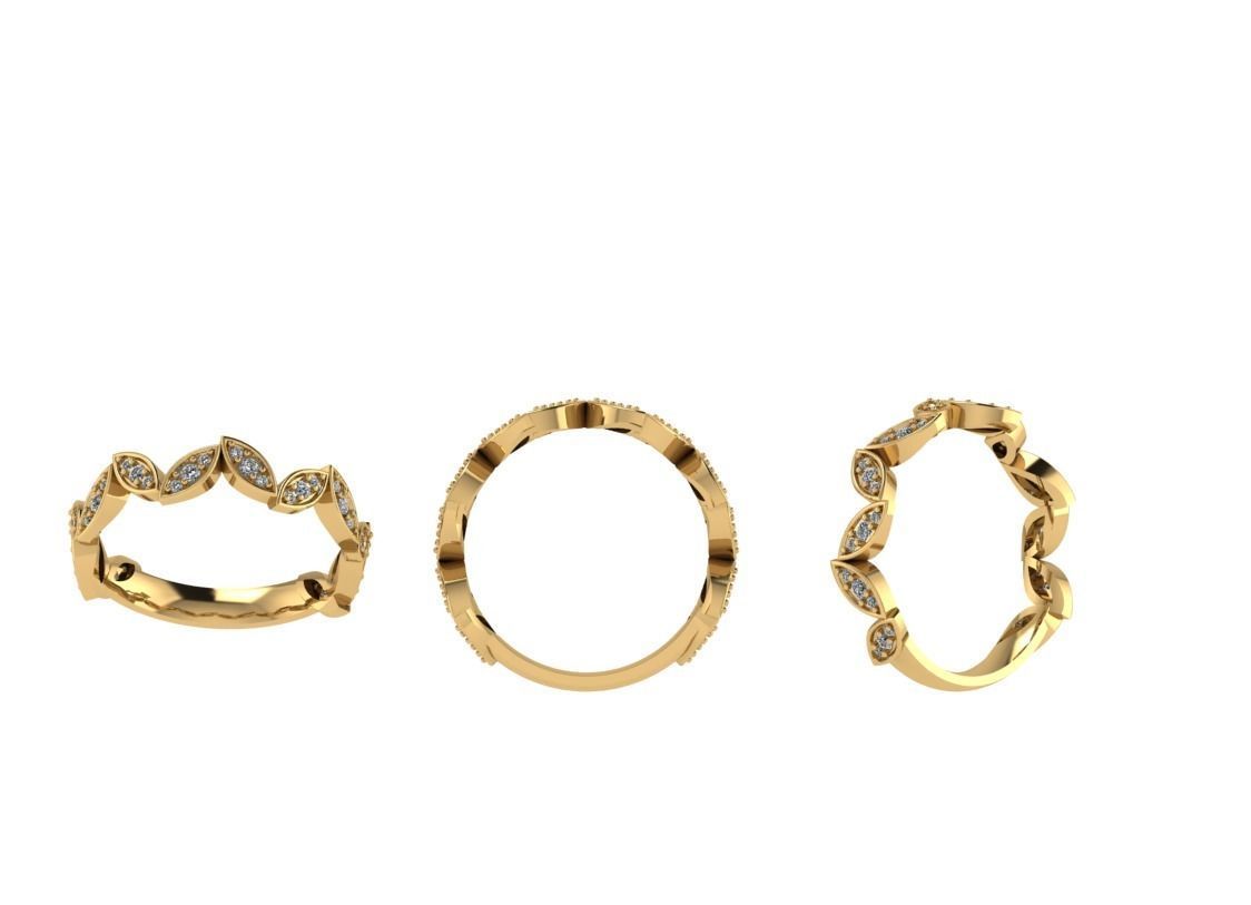 RING DIAMOND 500 FILE 3D print model_2