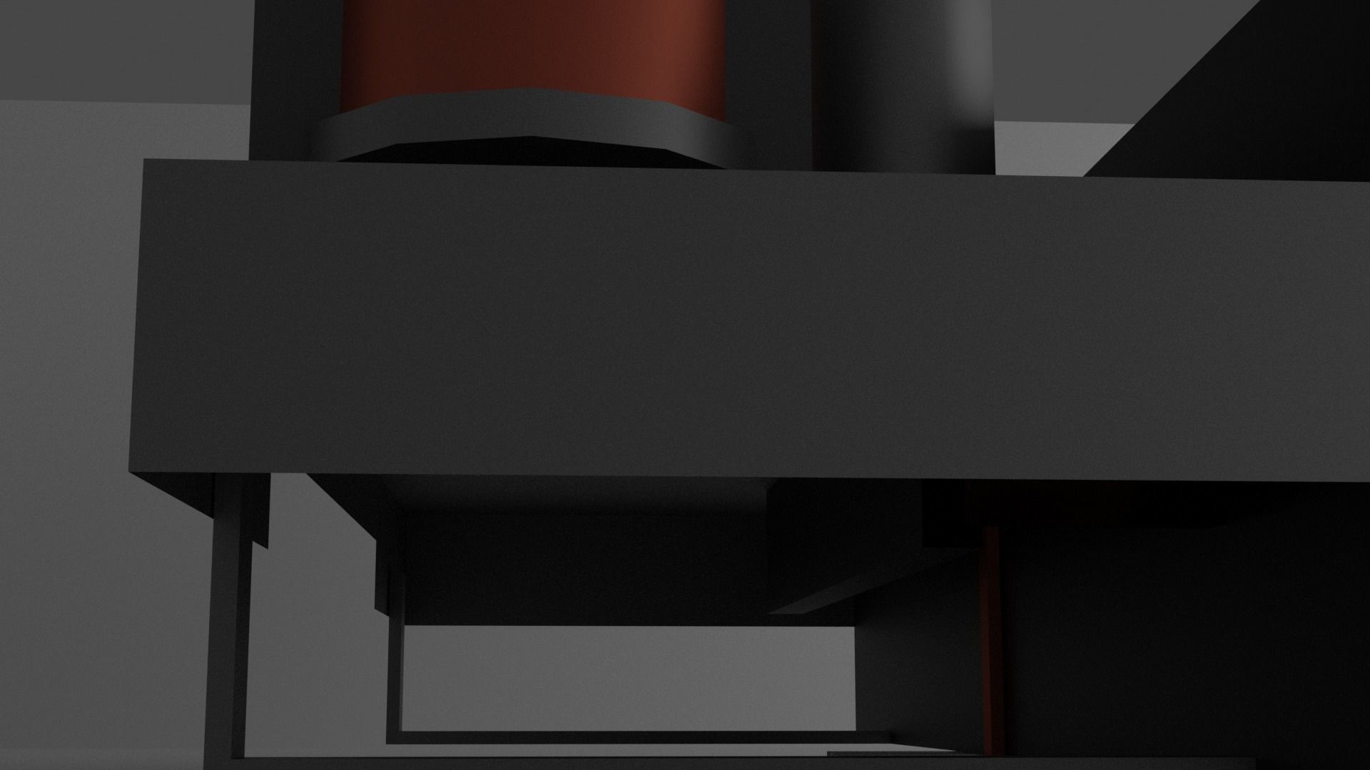 Old Tube Radio Electronics Low-poly 3D model_5