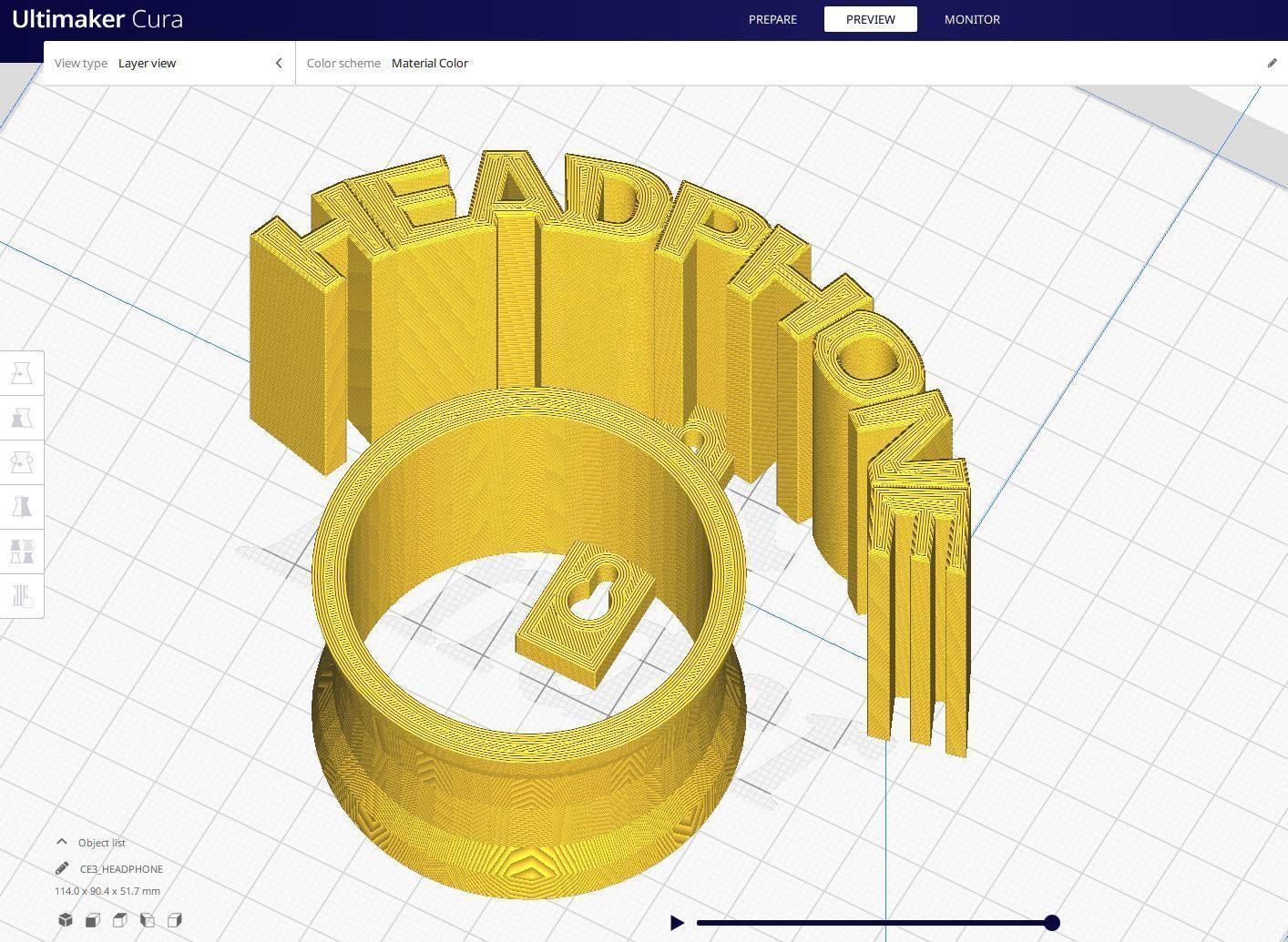  Headphone Stand 3D print model_14