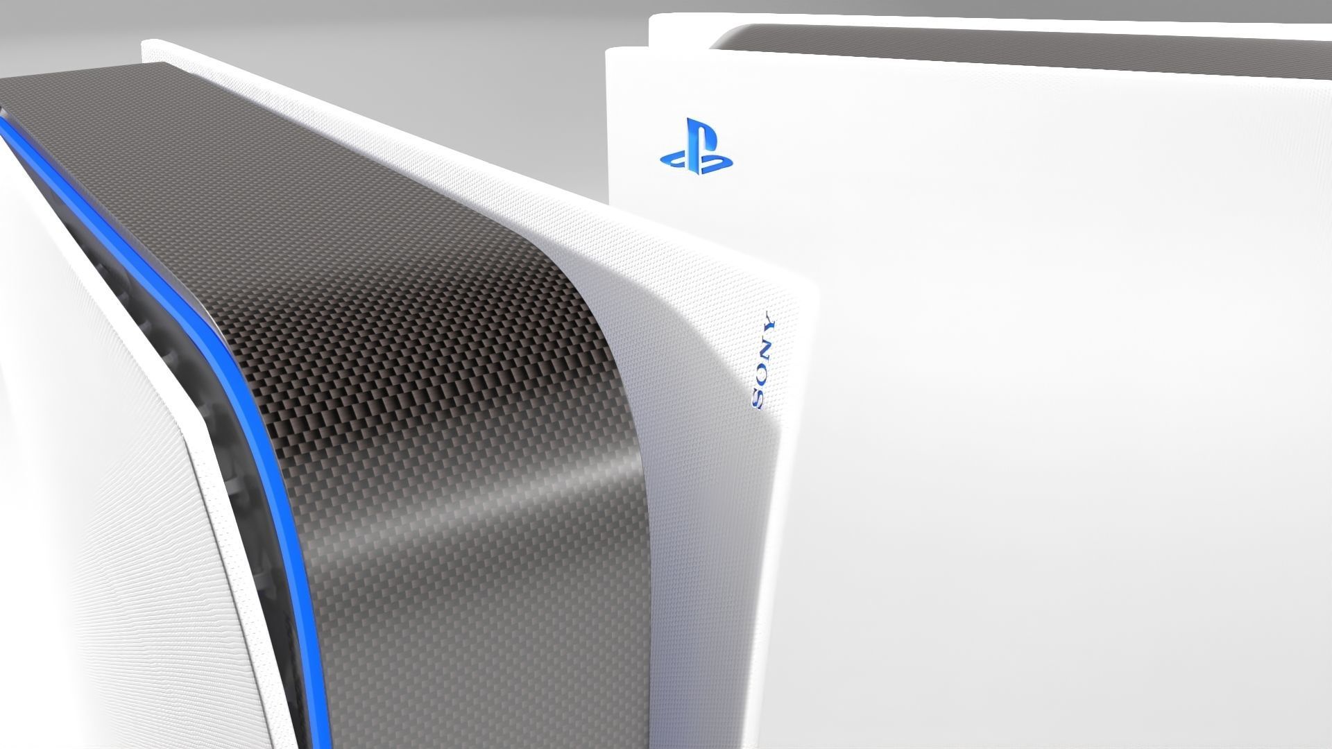 Playstation 5 - Sony PS5 Free 3D model_4