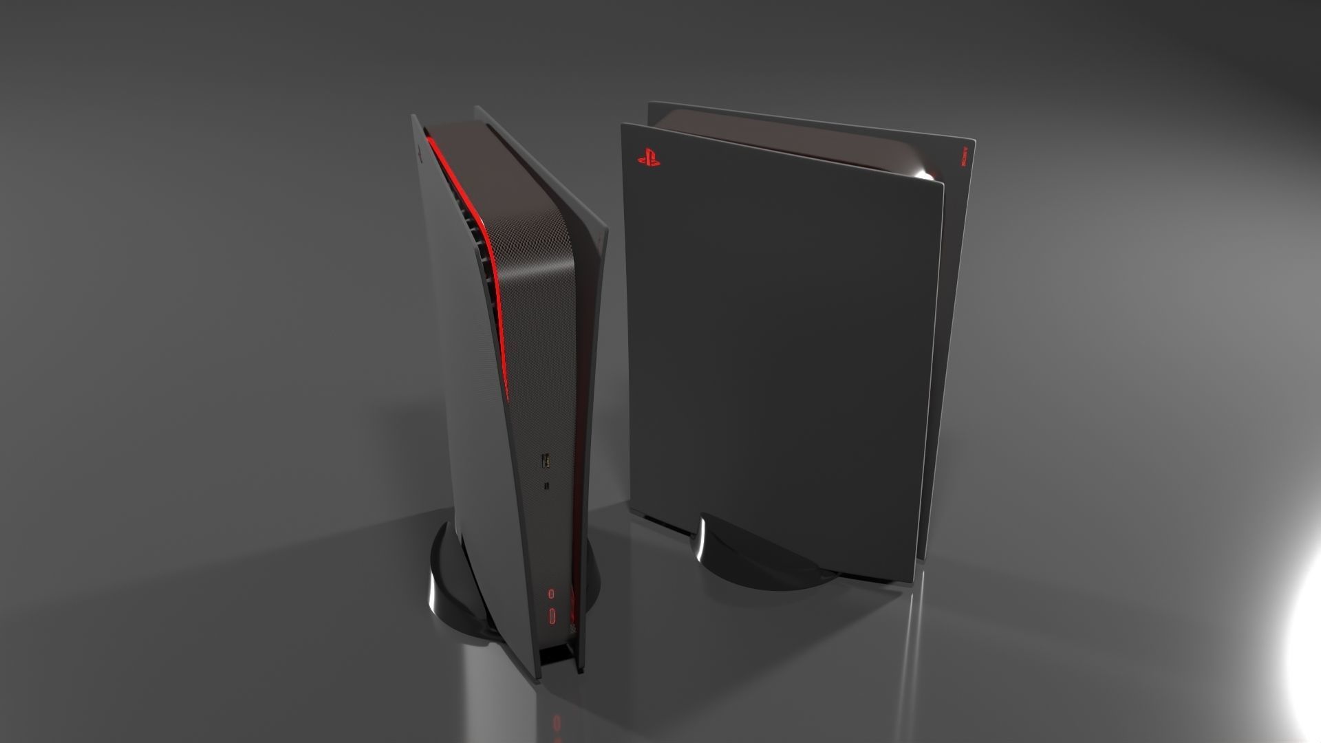 Playstation 5 - Sony PS5 Free 3D model_2