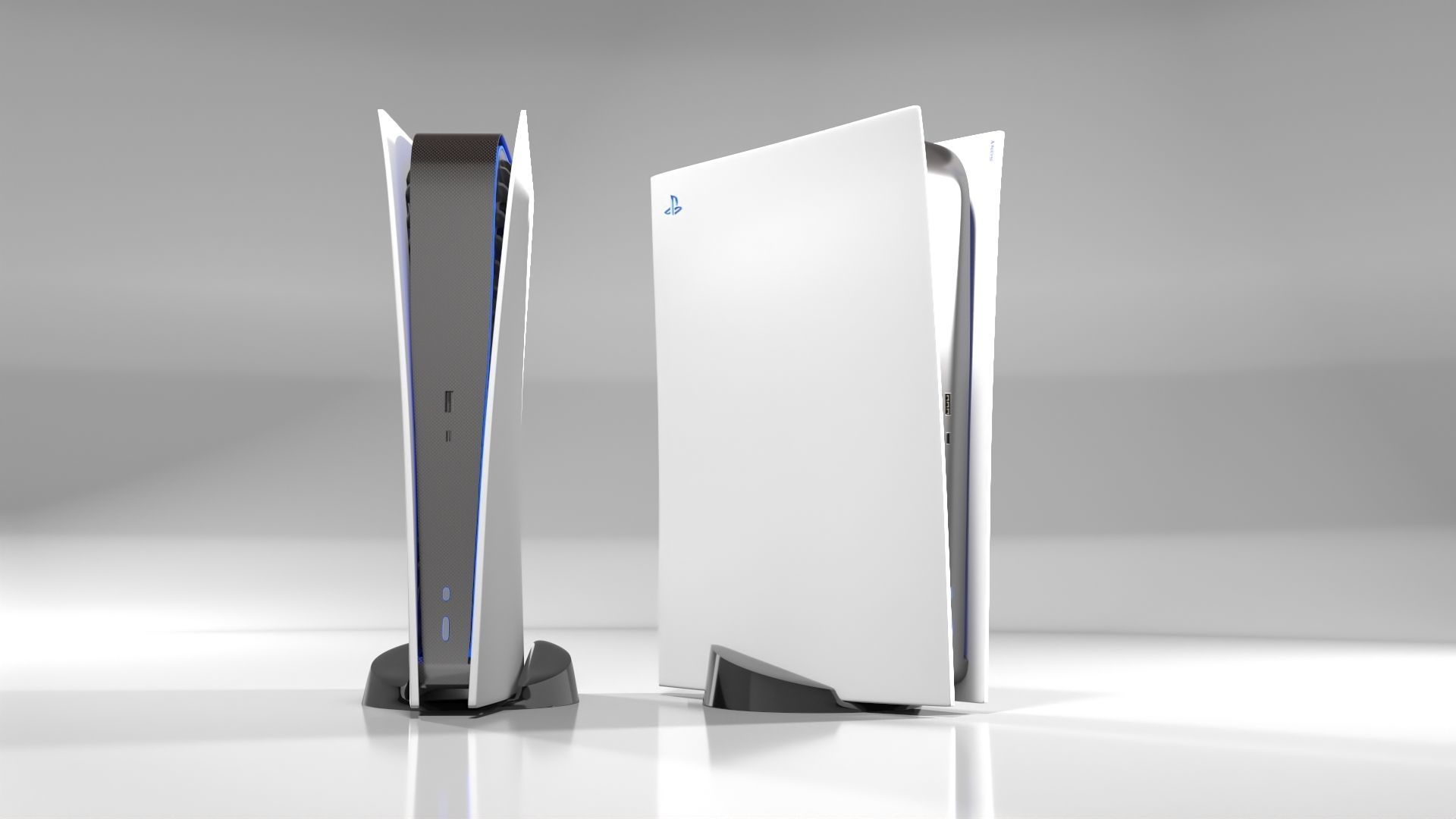 Playstation 5 - Sony PS5 Free 3D model_3