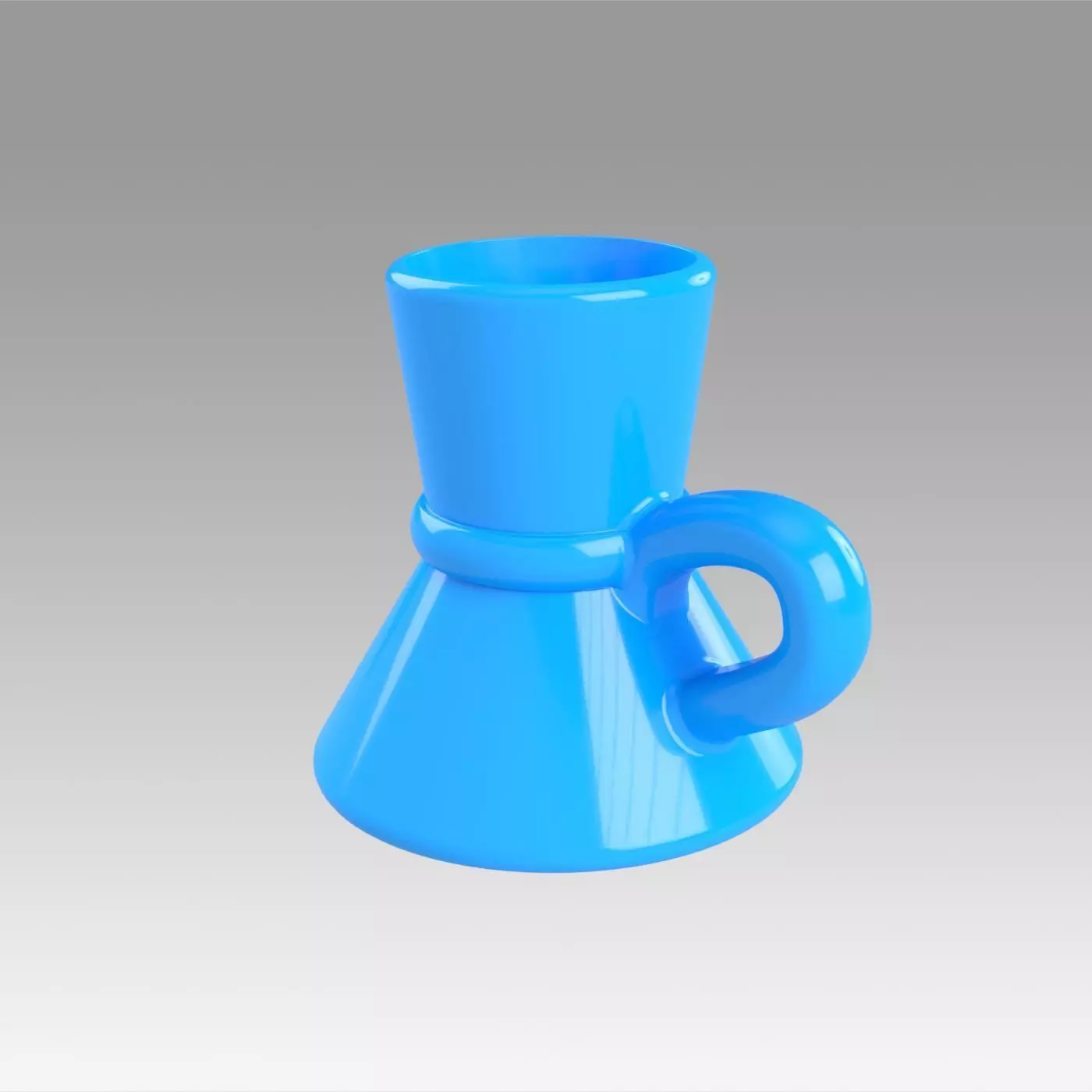 Star Trek Deep Space Nine Kiras Raktagino Mug replica prop 3D print model