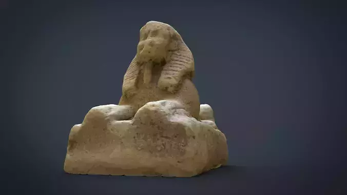 sphinx egyptian statue of person