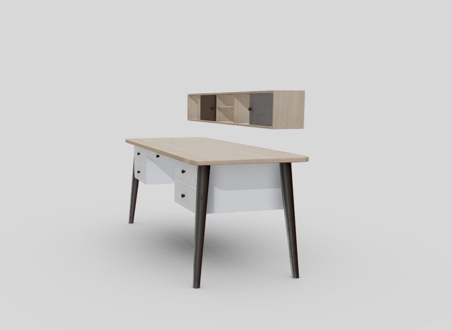 Pontus desk 3D model_1