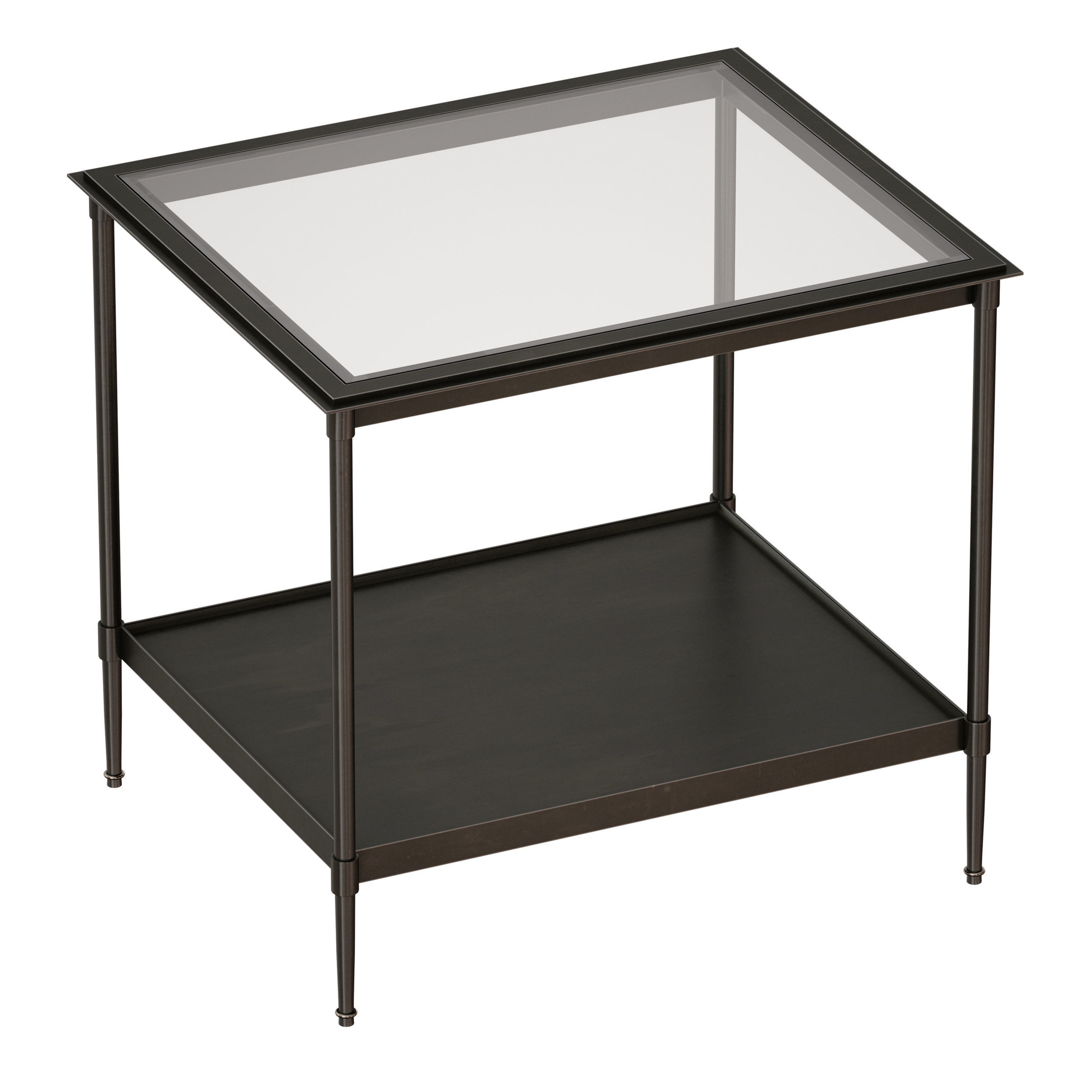 Kyra Side Table Crate and Barrel 3D model_1