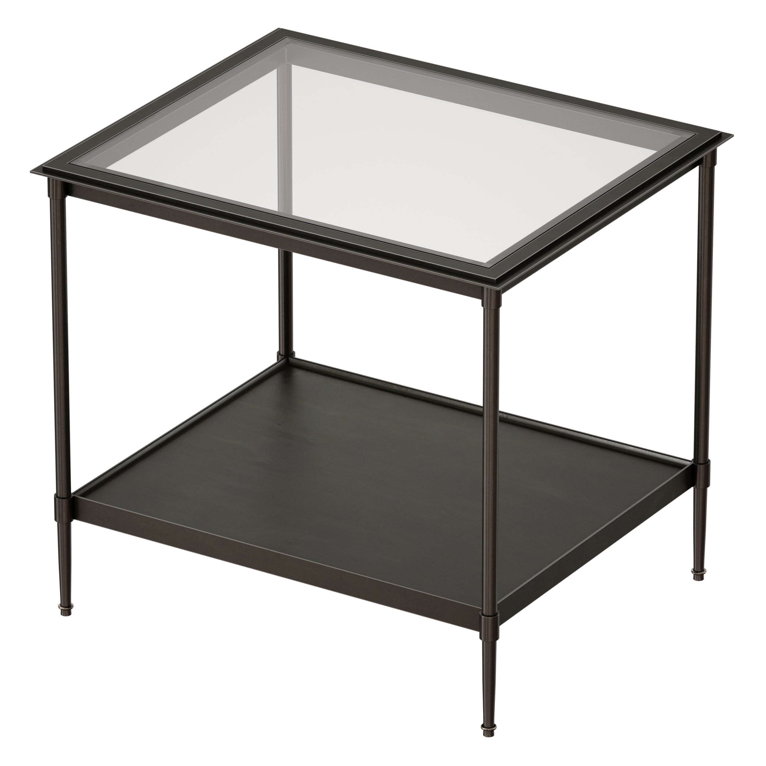 Kyra Side Table Crate and Barrel 3D model_5