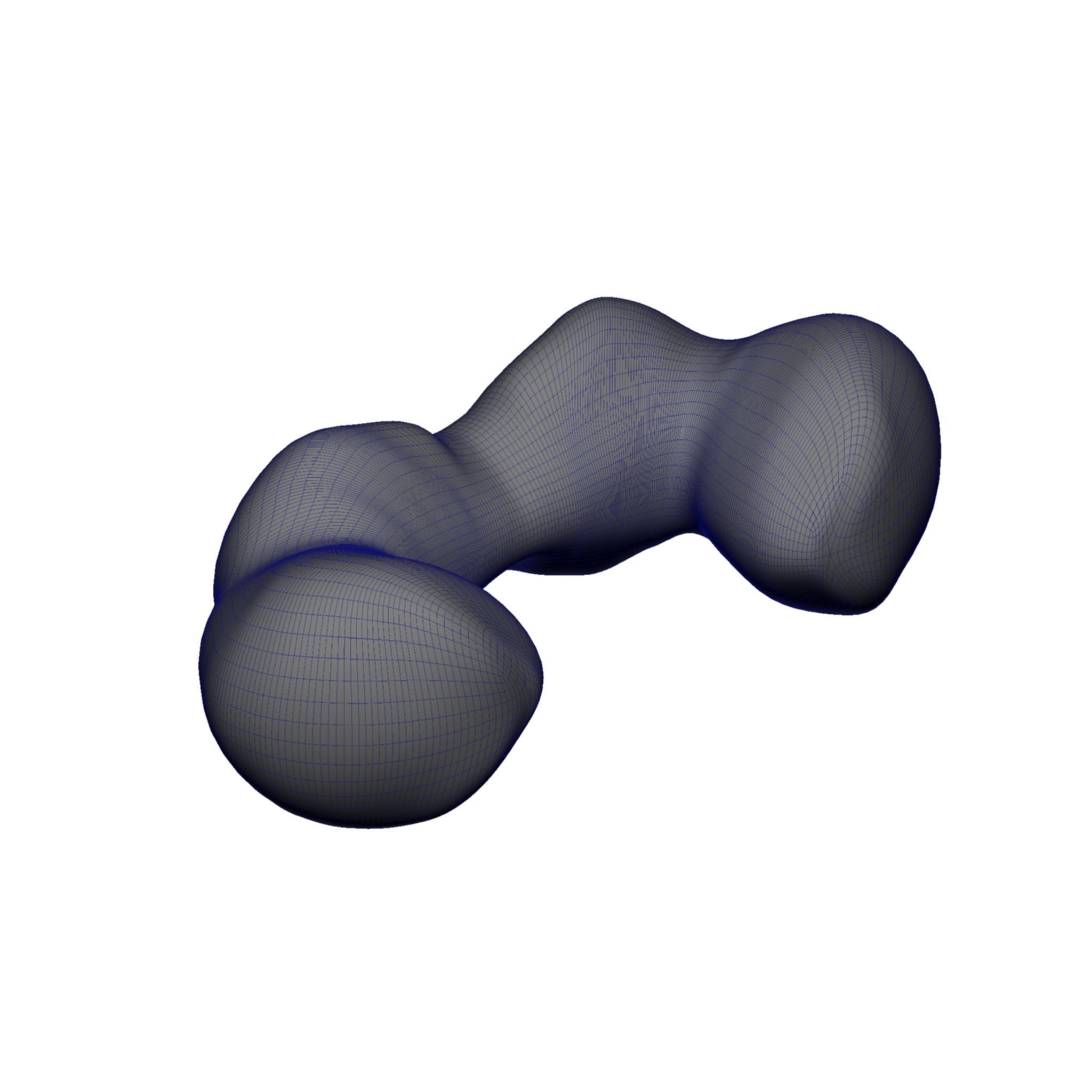Neck pillow 3D model_2