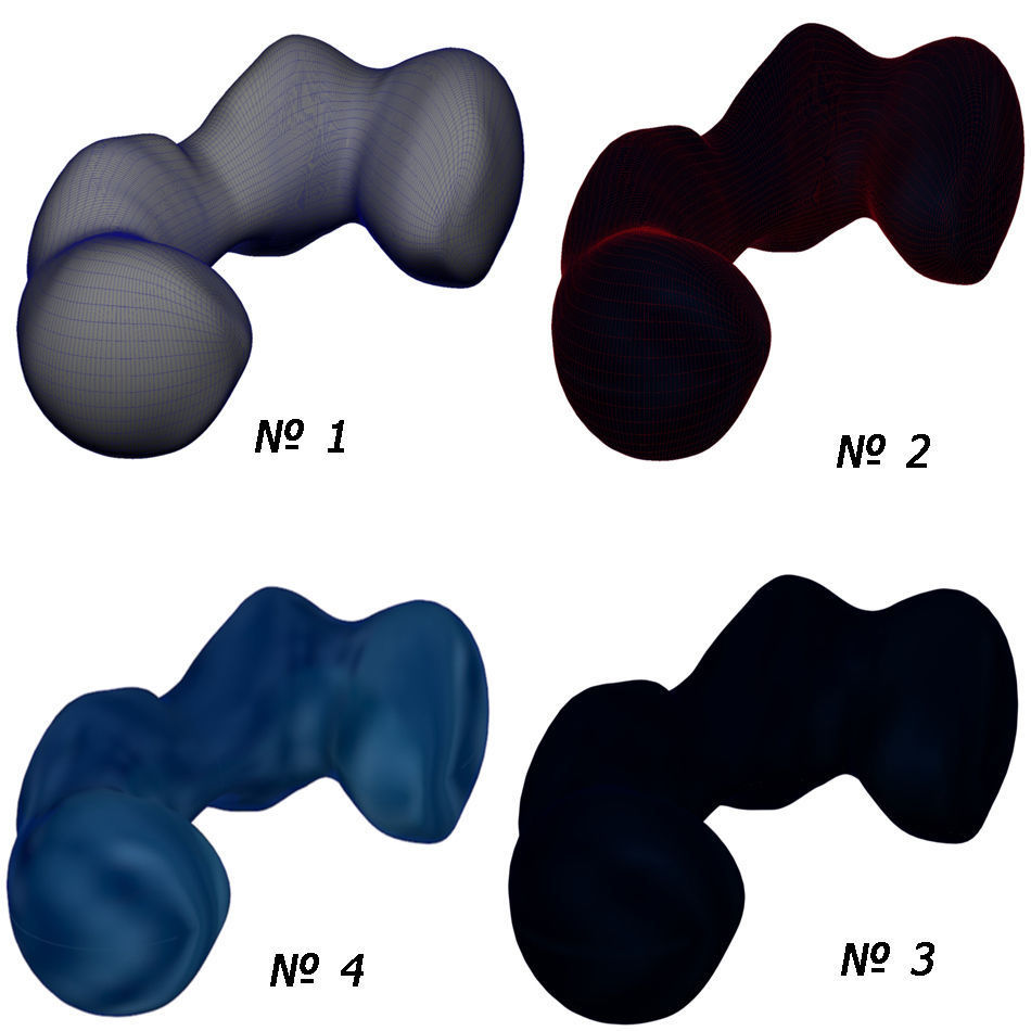 Neck pillow 3D model_4