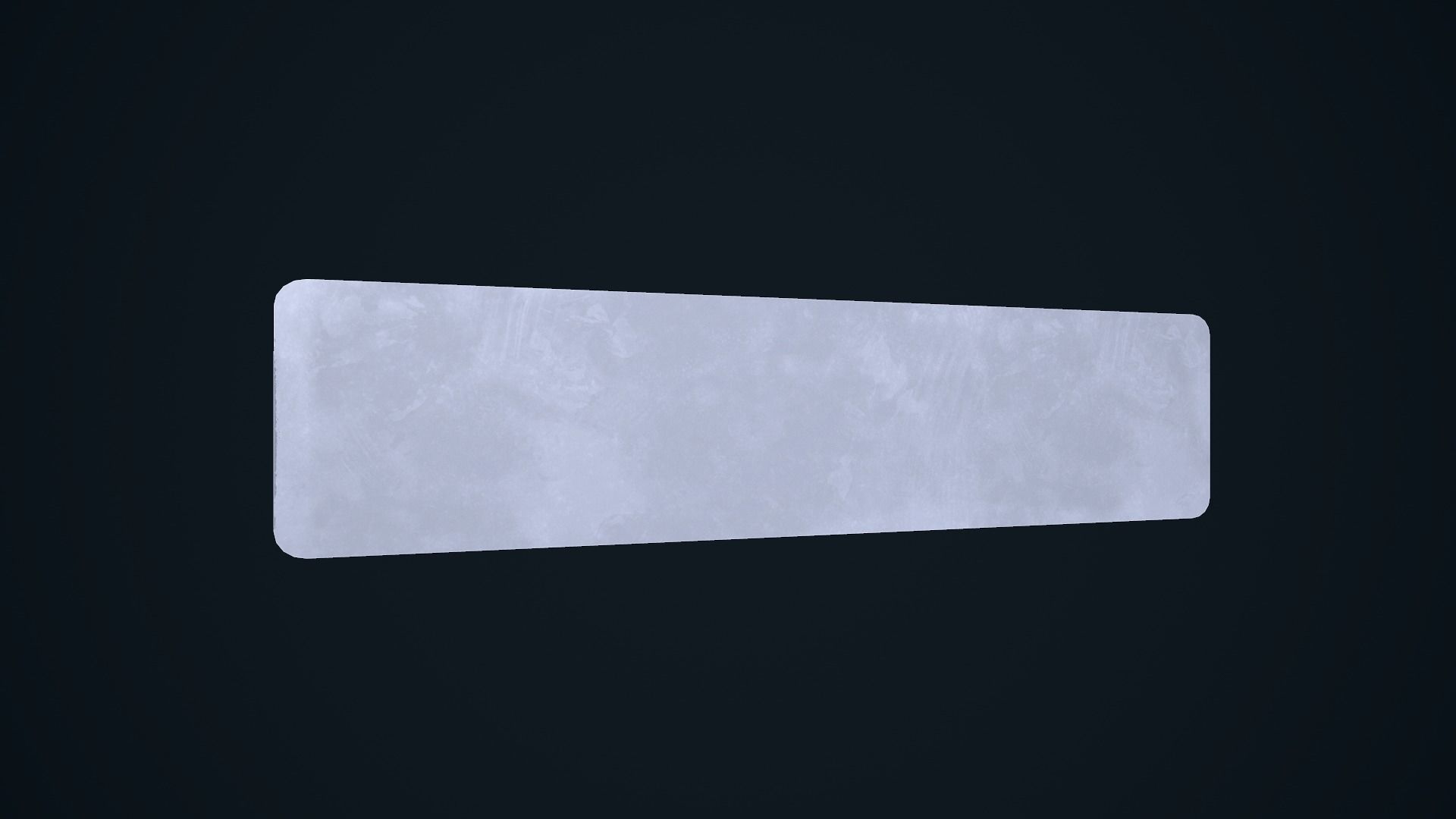 Fluorescent Light Low-poly 3D model_6