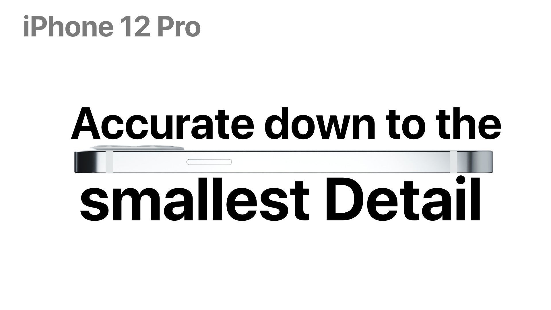 iPhone 12 Pro White 3D model_1