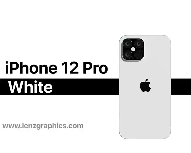 iPhone 12 Pro White 3D model