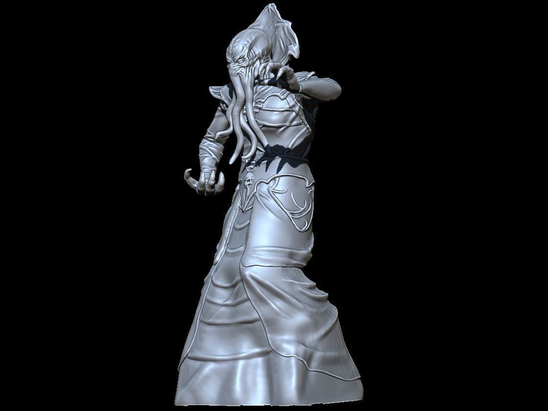 Mindflayer 32mm 3D print model_1