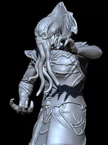 Mindflayer 32mm 3D print model_0