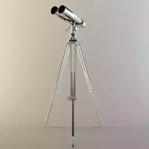 1920S NAVAL BINOCULAR 3D model