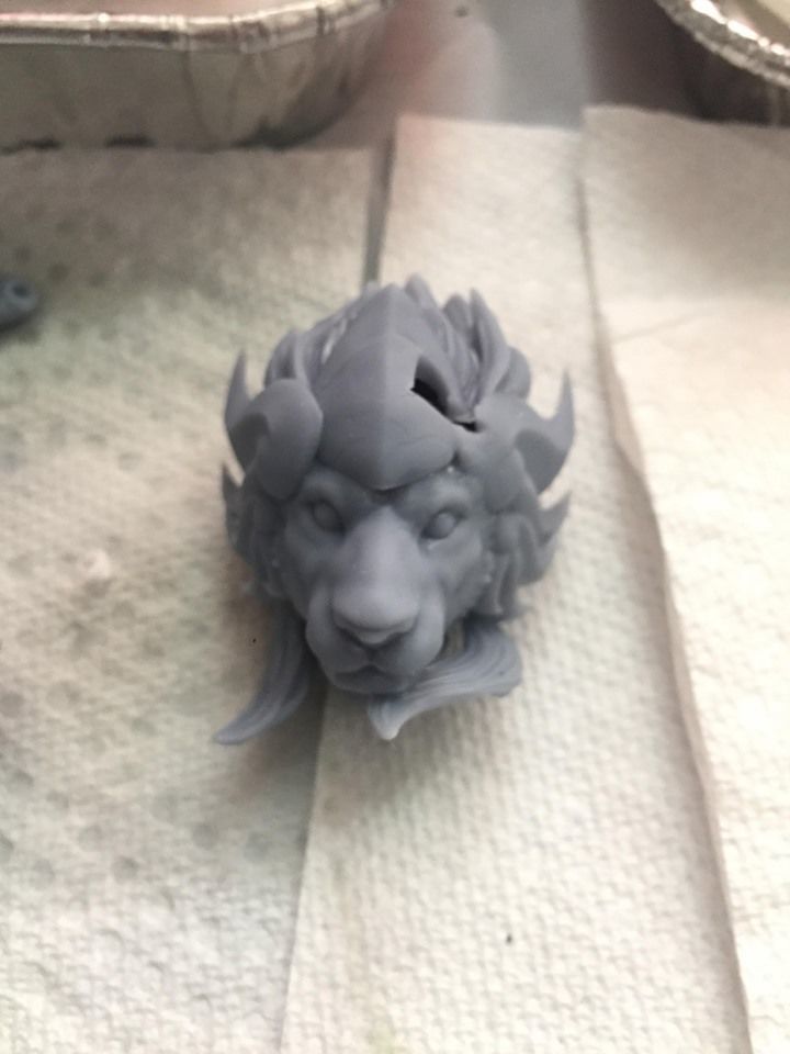 Sekmet Bust by Creative Geek MB 3D print model_8