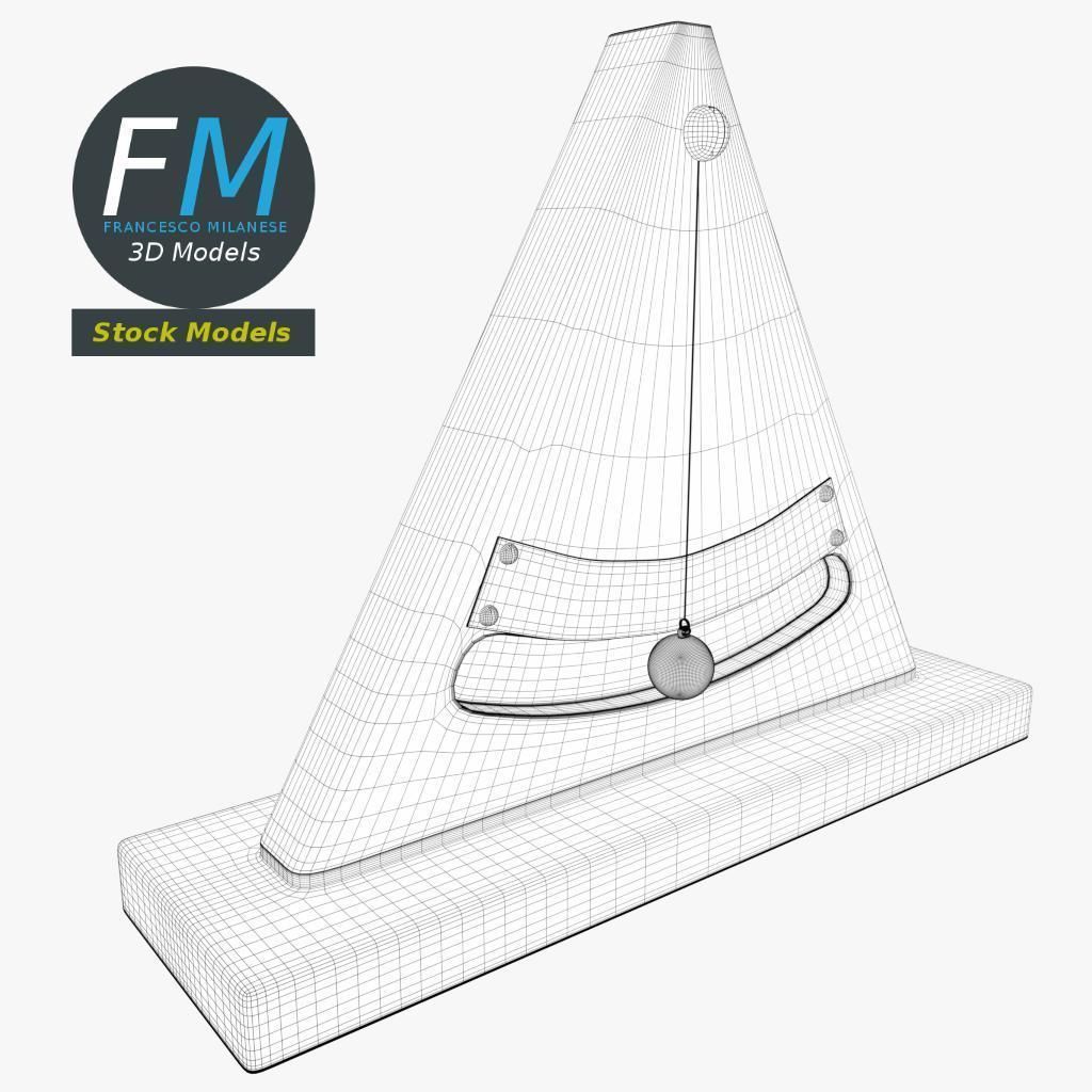 Simple inclinometer 3D model_7