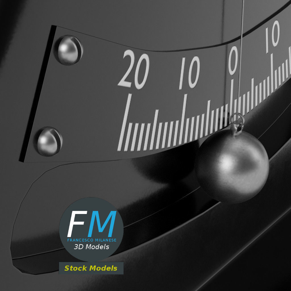 Simple inclinometer 3D model_5