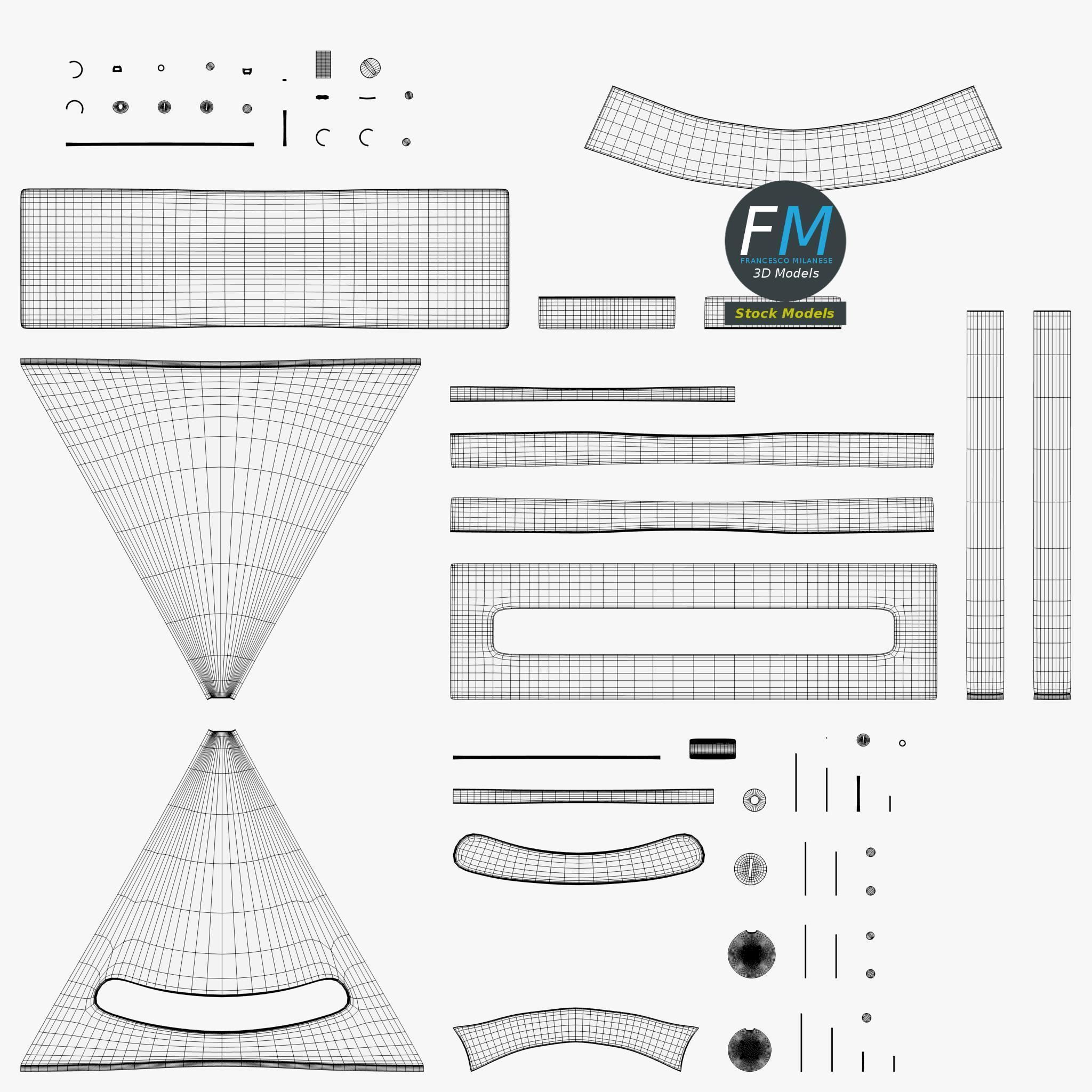 Simple inclinometer 3D model_11