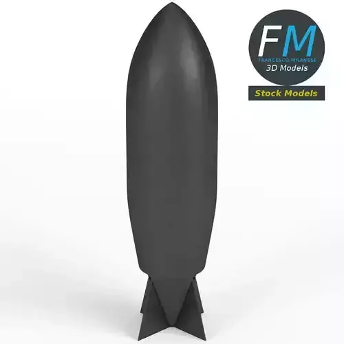 Kinetic projectile 3D model