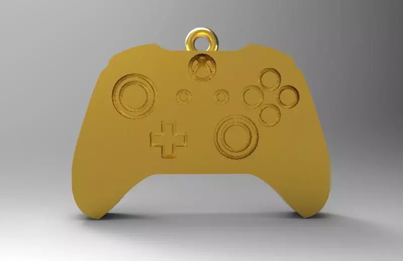 Game controller 3D print model