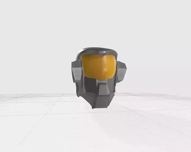 Capacete futurista 3D model