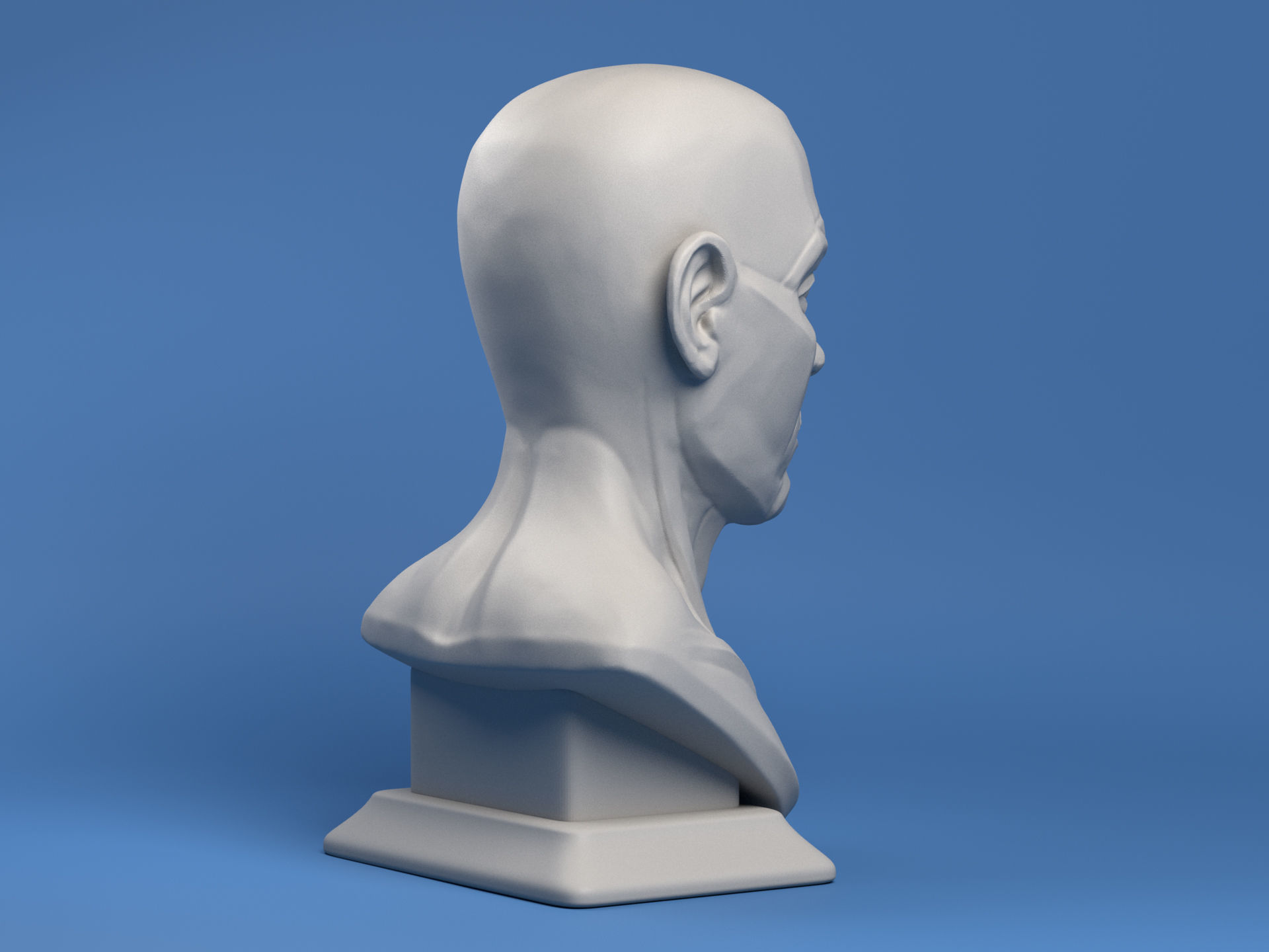 Face Plane Anatomy 3D print model_4