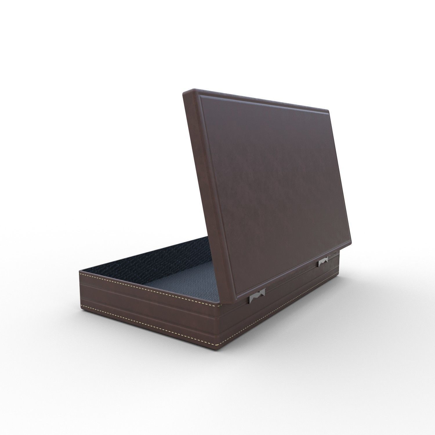 Leather Briefcase - PBR Low-poly 3D model_2