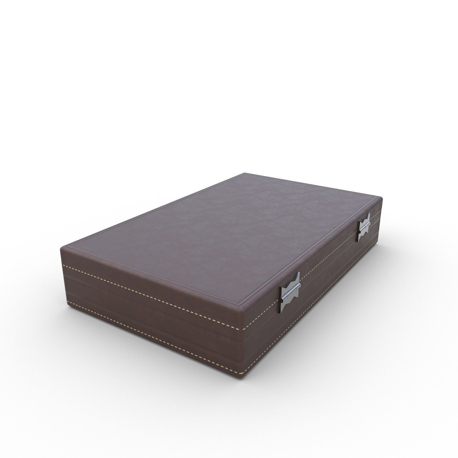 Leather Briefcase - PBR Low-poly 3D model_5