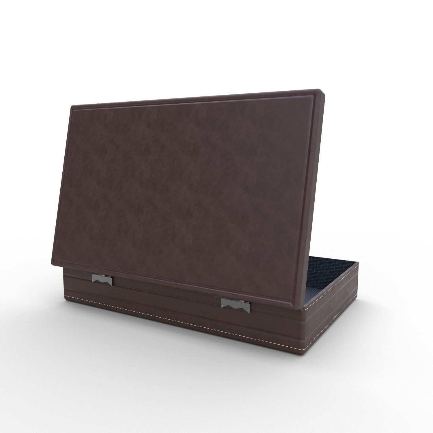 Leather Briefcase - PBR Low-poly 3D model_7